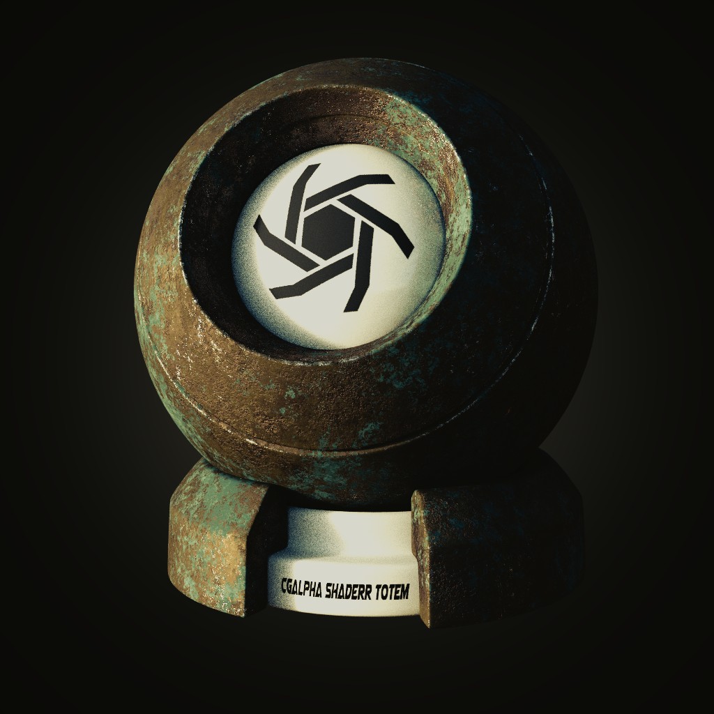 Procedural Bronze Shader preview image 1